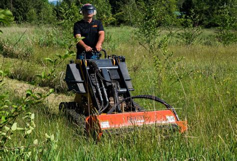 skid steer mower attachment